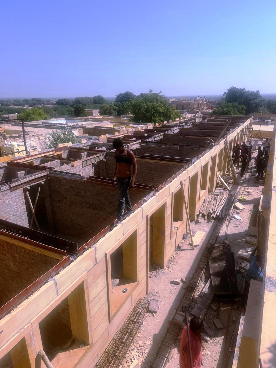 Modern Architectural Construction Project in Rajasthan