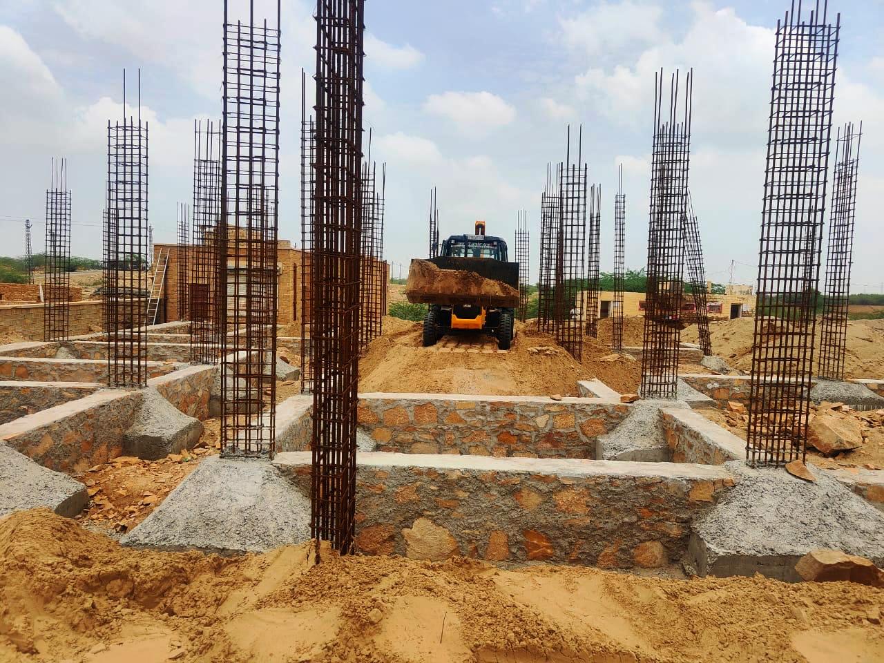 RCC Concrete Structure Construction